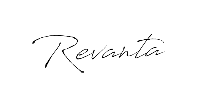 Revanta stylish signature style. Best Handwritten Sign (Antro_Vectra) for my name. Handwritten Signature Collection Ideas for my name Revanta. Revanta signature style 6 images and pictures png