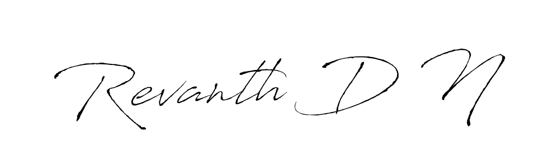 Here are the top 10 professional signature styles for the name Revanth D N. These are the best autograph styles you can use for your name. Revanth D N signature style 6 images and pictures png