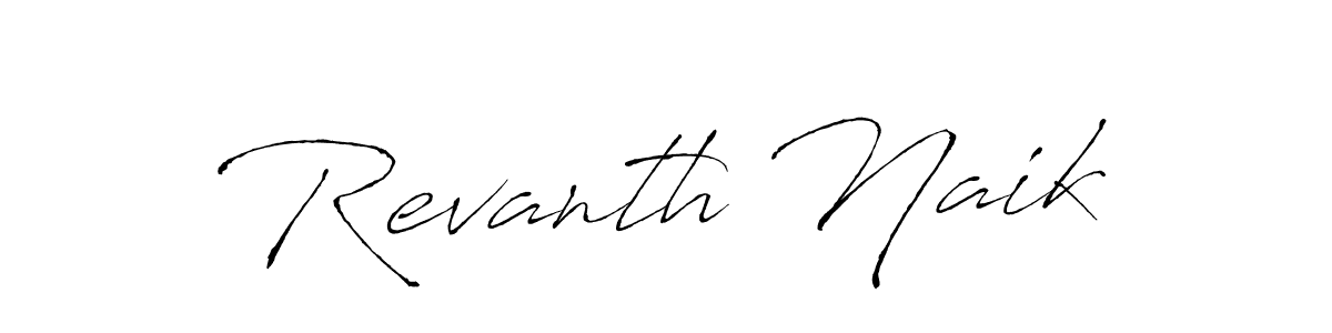 Revanth Naik stylish signature style. Best Handwritten Sign (Antro_Vectra) for my name. Handwritten Signature Collection Ideas for my name Revanth Naik. Revanth Naik signature style 6 images and pictures png
