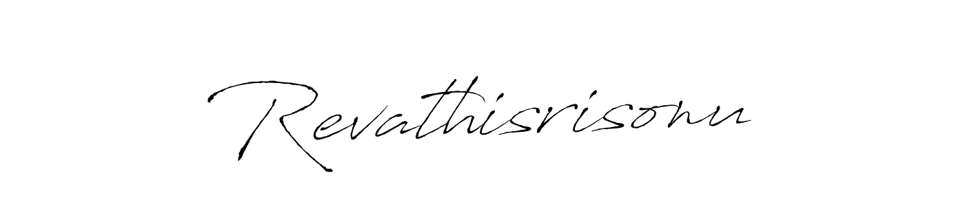 How to Draw Revathisrisonu signature style? Antro_Vectra is a latest design signature styles for name Revathisrisonu. Revathisrisonu signature style 6 images and pictures png