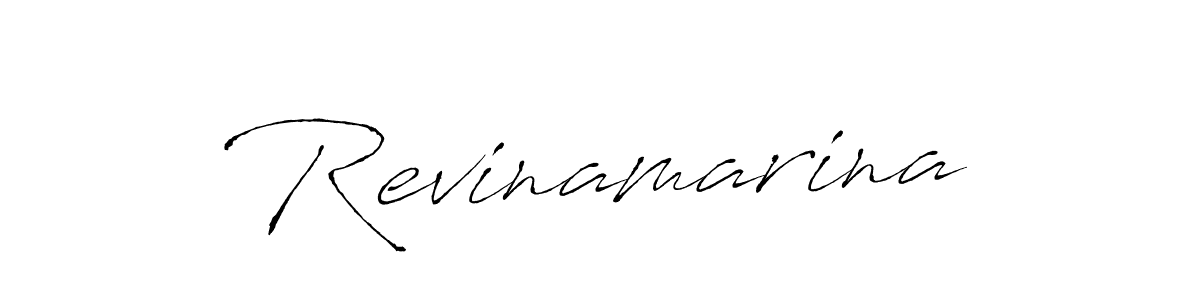 You should practise on your own different ways (Antro_Vectra) to write your name (Revinamarina) in signature. don't let someone else do it for you. Revinamarina signature style 6 images and pictures png