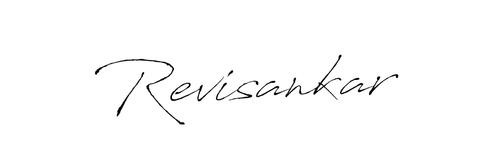 Use a signature maker to create a handwritten signature online. With this signature software, you can design (Antro_Vectra) your own signature for name Revisankar. Revisankar signature style 6 images and pictures png