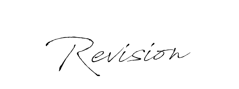 Make a beautiful signature design for name Revision. With this signature (Antro_Vectra) style, you can create a handwritten signature for free. Revision signature style 6 images and pictures png