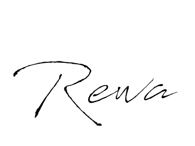 The best way (Antro_Vectra) to make a short signature is to pick only two or three words in your name. The name Rewa include a total of six letters. For converting this name. Rewa signature style 6 images and pictures png