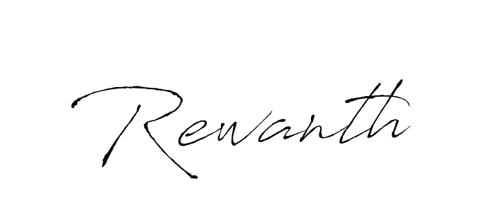 Make a beautiful signature design for name Rewanth. Use this online signature maker to create a handwritten signature for free. Rewanth signature style 6 images and pictures png