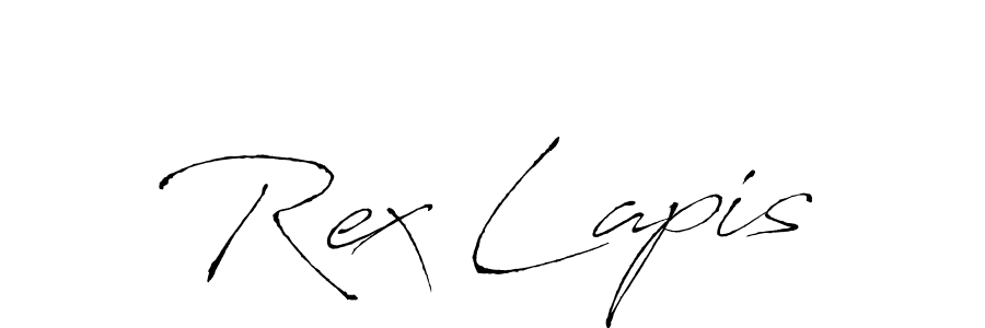 The best way (Antro_Vectra) to make a short signature is to pick only two or three words in your name. The name Rex Lapis include a total of six letters. For converting this name. Rex Lapis signature style 6 images and pictures png