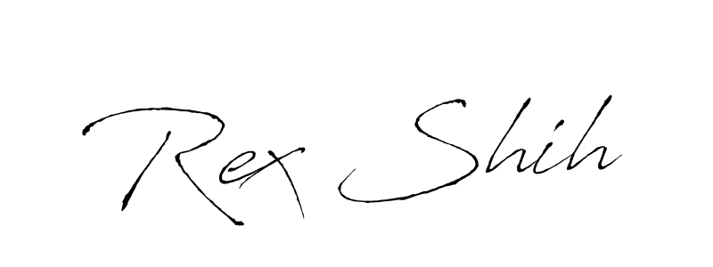 Also we have Rex Shih name is the best signature style. Create professional handwritten signature collection using Antro_Vectra autograph style. Rex Shih signature style 6 images and pictures png