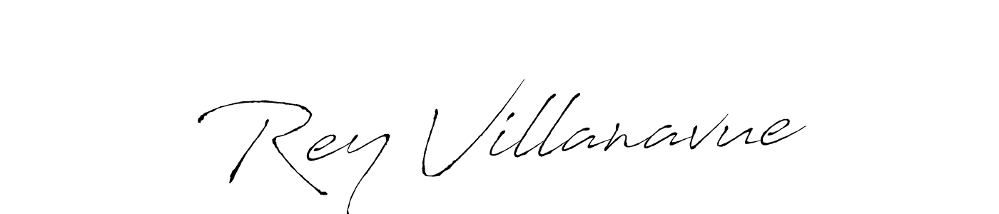 Make a beautiful signature design for name Rey Villanavue. With this signature (Antro_Vectra) style, you can create a handwritten signature for free. Rey Villanavue signature style 6 images and pictures png