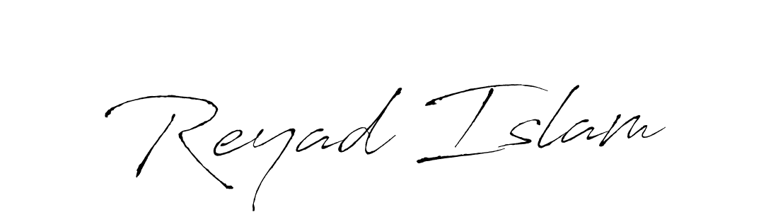 Make a beautiful signature design for name Reyad Islam. Use this online signature maker to create a handwritten signature for free. Reyad Islam signature style 6 images and pictures png