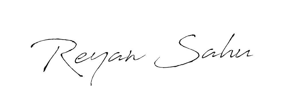 Make a beautiful signature design for name Reyan Sahu. Use this online signature maker to create a handwritten signature for free. Reyan Sahu signature style 6 images and pictures png