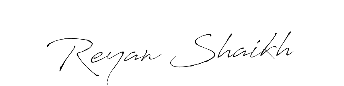 Make a short Reyan Shaikh signature style. Manage your documents anywhere anytime using Antro_Vectra. Create and add eSignatures, submit forms, share and send files easily. Reyan Shaikh signature style 6 images and pictures png