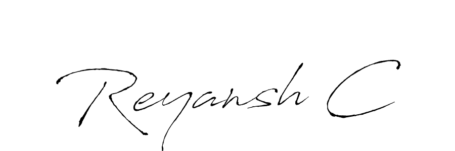 Make a short Reyansh C signature style. Manage your documents anywhere anytime using Antro_Vectra. Create and add eSignatures, submit forms, share and send files easily. Reyansh C signature style 6 images and pictures png