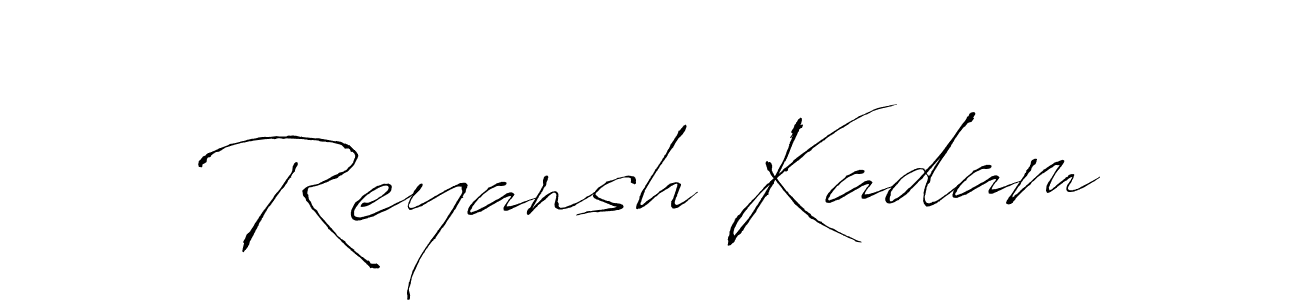 if you are searching for the best signature style for your name Reyansh Kadam. so please give up your signature search. here we have designed multiple signature styles  using Antro_Vectra. Reyansh Kadam signature style 6 images and pictures png