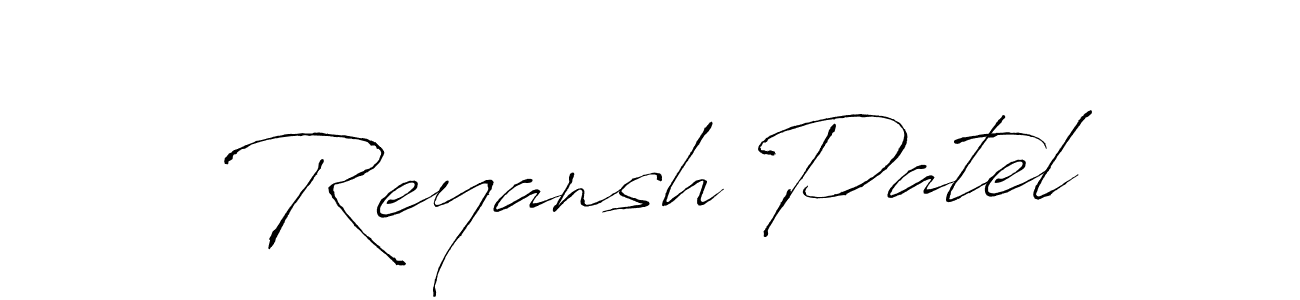 Also we have Reyansh Patel name is the best signature style. Create professional handwritten signature collection using Antro_Vectra autograph style. Reyansh Patel signature style 6 images and pictures png
