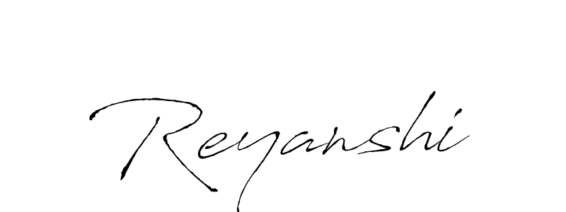 How to make Reyanshi name signature. Use Antro_Vectra style for creating short signs online. This is the latest handwritten sign. Reyanshi signature style 6 images and pictures png