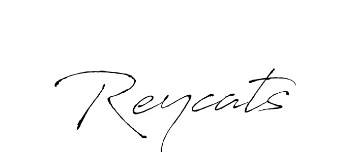Make a beautiful signature design for name Reycats. With this signature (Antro_Vectra) style, you can create a handwritten signature for free. Reycats signature style 6 images and pictures png