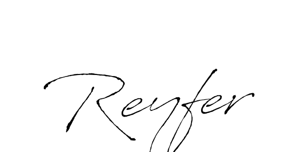 Make a short Reyfer signature style. Manage your documents anywhere anytime using Antro_Vectra. Create and add eSignatures, submit forms, share and send files easily. Reyfer signature style 6 images and pictures png