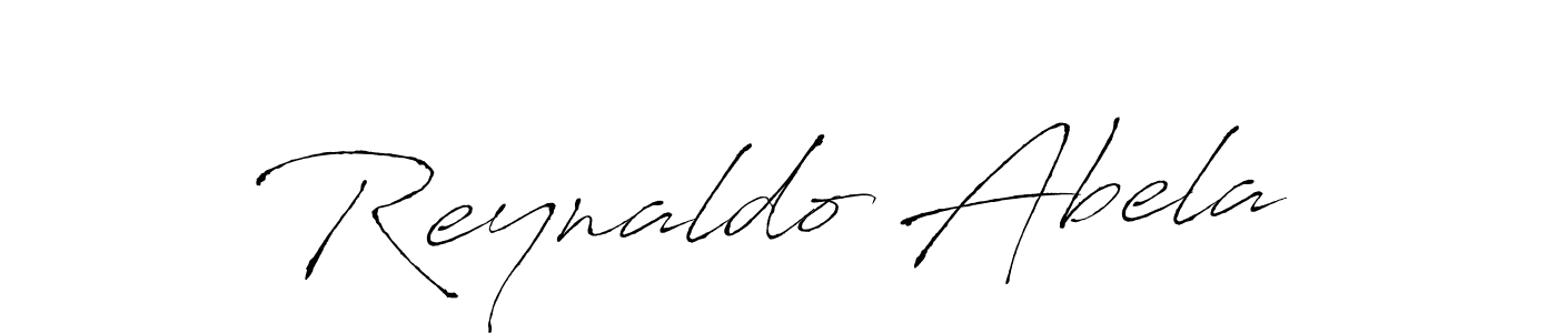 Make a beautiful signature design for name Reynaldo Abela. With this signature (Antro_Vectra) style, you can create a handwritten signature for free. Reynaldo Abela signature style 6 images and pictures png