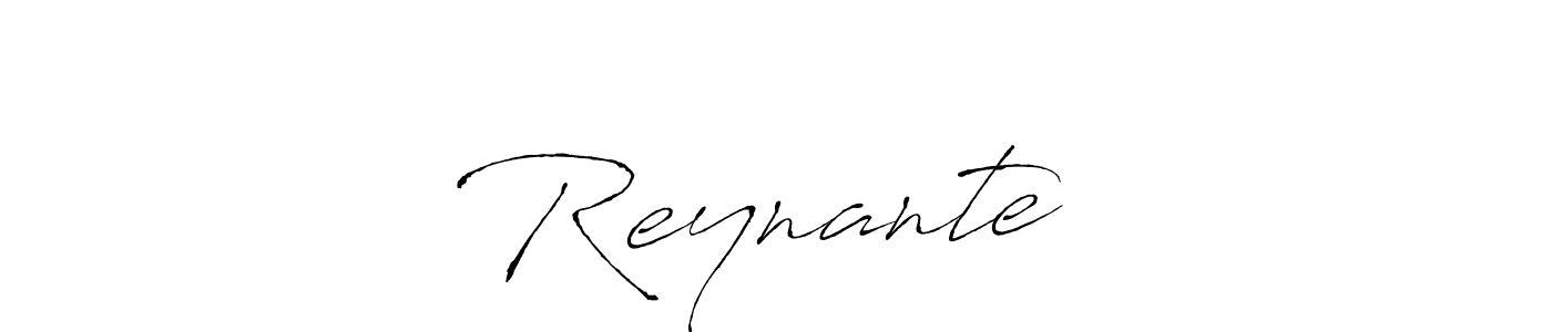 Make a beautiful signature design for name Reynante❣️. With this signature (Antro_Vectra) style, you can create a handwritten signature for free. Reynante❣️ signature style 6 images and pictures png