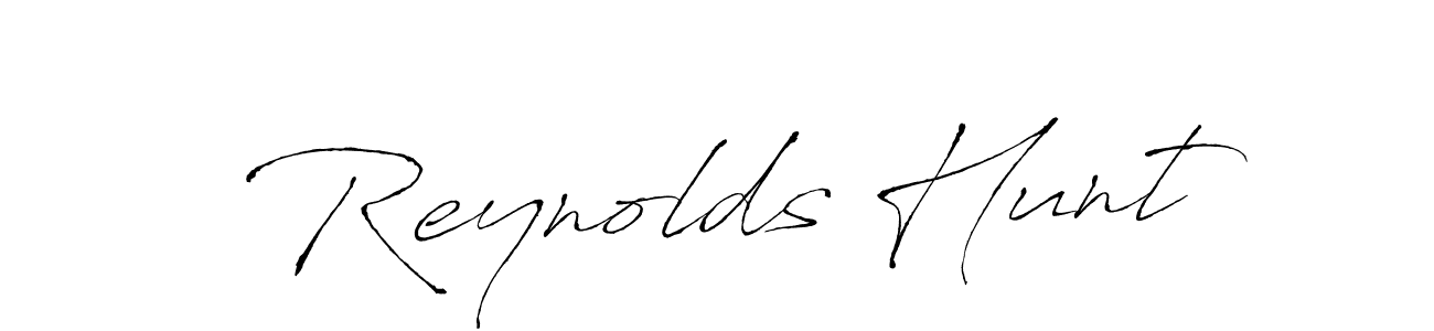 Use a signature maker to create a handwritten signature online. With this signature software, you can design (Antro_Vectra) your own signature for name Reynolds Hunt. Reynolds Hunt signature style 6 images and pictures png