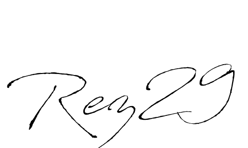 The best way (Antro_Vectra) to make a short signature is to pick only two or three words in your name. The name Rez29 include a total of six letters. For converting this name. Rez29 signature style 6 images and pictures png