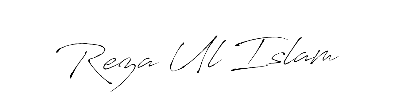 How to make Reza Ul Islam signature? Antro_Vectra is a professional autograph style. Create handwritten signature for Reza Ul Islam name. Reza Ul Islam signature style 6 images and pictures png