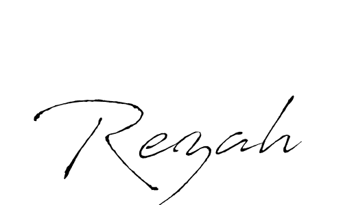 The best way (Antro_Vectra) to make a short signature is to pick only two or three words in your name. The name Rezah include a total of six letters. For converting this name. Rezah signature style 6 images and pictures png