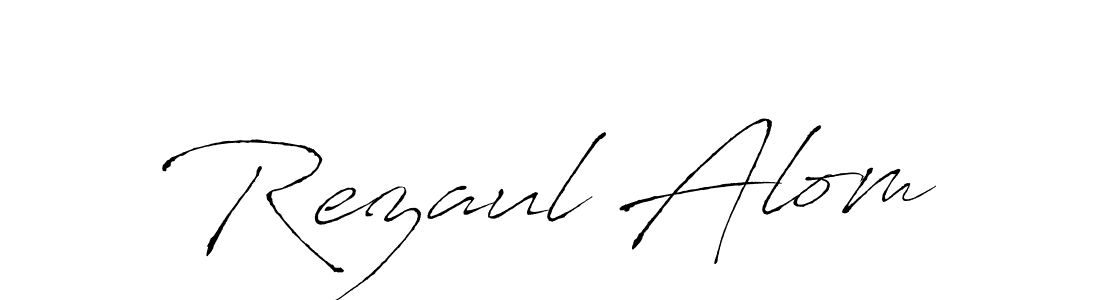 You should practise on your own different ways (Antro_Vectra) to write your name (Rezaul Alom) in signature. don't let someone else do it for you. Rezaul Alom signature style 6 images and pictures png