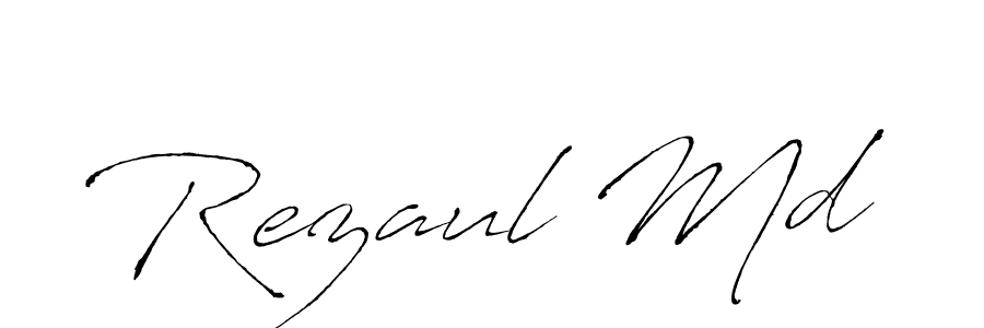 This is the best signature style for the Rezaul Md name. Also you like these signature font (Antro_Vectra). Mix name signature. Rezaul Md signature style 6 images and pictures png