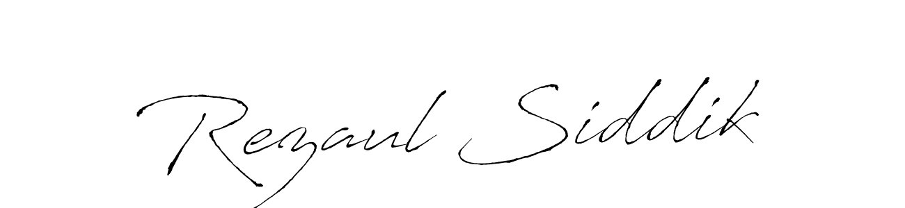 Also we have Rezaul Siddik name is the best signature style. Create professional handwritten signature collection using Antro_Vectra autograph style. Rezaul Siddik signature style 6 images and pictures png