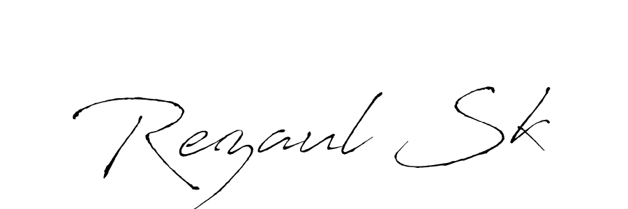 Use a signature maker to create a handwritten signature online. With this signature software, you can design (Antro_Vectra) your own signature for name Rezaul Sk. Rezaul Sk signature style 6 images and pictures png