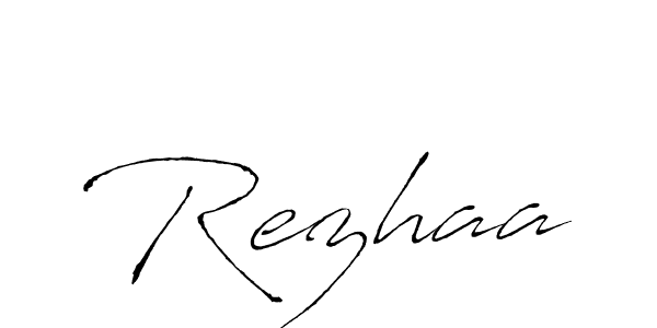 Once you've used our free online signature maker to create your best signature Antro_Vectra style, it's time to enjoy all of the benefits that Rezhaa name signing documents. Rezhaa signature style 6 images and pictures png