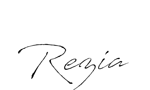 It looks lik you need a new signature style for name Rezia. Design unique handwritten (Antro_Vectra) signature with our free signature maker in just a few clicks. Rezia signature style 6 images and pictures png