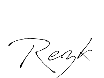 Similarly Antro_Vectra is the best handwritten signature design. Signature creator online .You can use it as an online autograph creator for name Rezk. Rezk signature style 6 images and pictures png