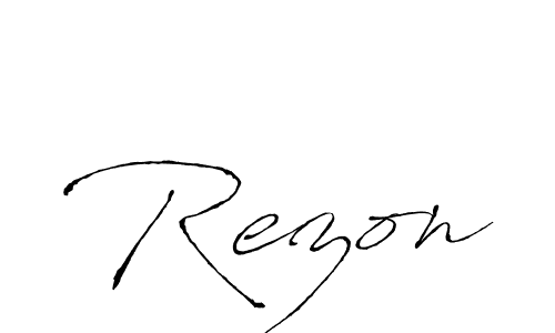 The best way (Antro_Vectra) to make a short signature is to pick only two or three words in your name. The name Rezon include a total of six letters. For converting this name. Rezon signature style 6 images and pictures png
