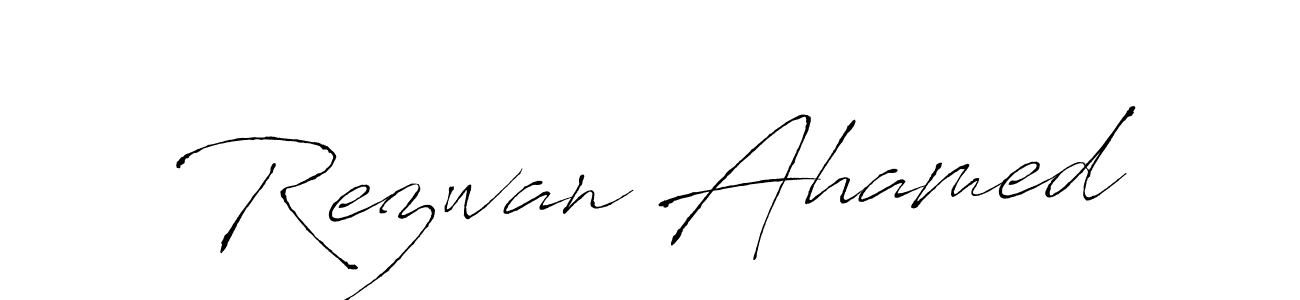 Also we have Rezwan Ahamed name is the best signature style. Create professional handwritten signature collection using Antro_Vectra autograph style. Rezwan Ahamed signature style 6 images and pictures png