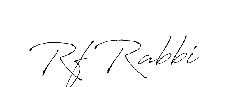 You should practise on your own different ways (Antro_Vectra) to write your name (Rf Rabbi) in signature. don't let someone else do it for you. Rf Rabbi signature style 6 images and pictures png