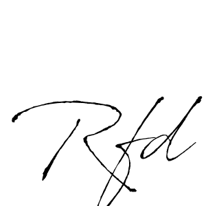 Also we have Rfd name is the best signature style. Create professional handwritten signature collection using Antro_Vectra autograph style. Rfd signature style 6 images and pictures png