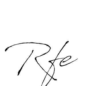 Antro_Vectra is a professional signature style that is perfect for those who want to add a touch of class to their signature. It is also a great choice for those who want to make their signature more unique. Get Rfe name to fancy signature for free. Rfe signature style 6 images and pictures png