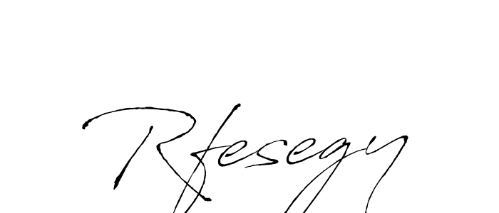 The best way (Antro_Vectra) to make a short signature is to pick only two or three words in your name. The name Rfesegy include a total of six letters. For converting this name. Rfesegy signature style 6 images and pictures png