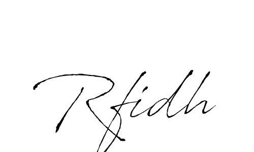 Also we have Rfidh name is the best signature style. Create professional handwritten signature collection using Antro_Vectra autograph style. Rfidh signature style 6 images and pictures png