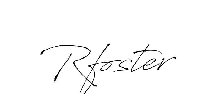 How to Draw Rfoster signature style? Antro_Vectra is a latest design signature styles for name Rfoster. Rfoster signature style 6 images and pictures png