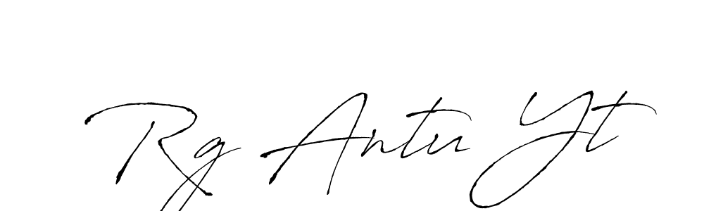 Also we have Rg Antu Yt name is the best signature style. Create professional handwritten signature collection using Antro_Vectra autograph style. Rg Antu Yt signature style 6 images and pictures png