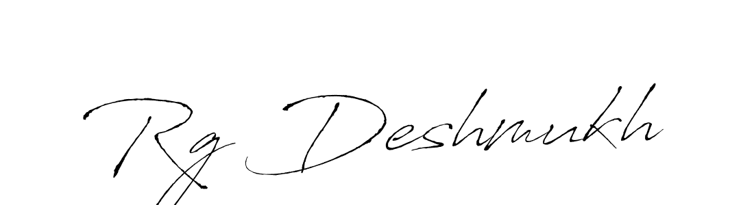 Also we have Rg Deshmukh name is the best signature style. Create professional handwritten signature collection using Antro_Vectra autograph style. Rg Deshmukh signature style 6 images and pictures png