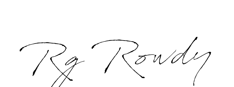 See photos of Rg Rowdy official signature by Spectra . Check more albums & portfolios. Read reviews & check more about Antro_Vectra font. Rg Rowdy signature style 6 images and pictures png