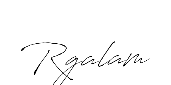Also You can easily find your signature by using the search form. We will create Rgalam name handwritten signature images for you free of cost using Antro_Vectra sign style. Rgalam signature style 6 images and pictures png