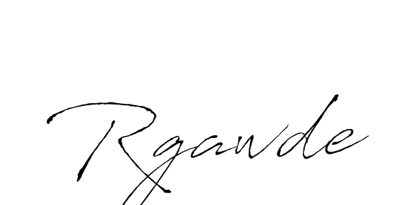 Create a beautiful signature design for name Rgawde. With this signature (Antro_Vectra) fonts, you can make a handwritten signature for free. Rgawde signature style 6 images and pictures png