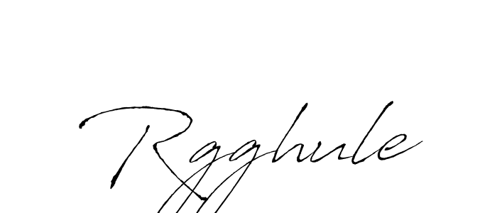 Rgghule stylish signature style. Best Handwritten Sign (Antro_Vectra) for my name. Handwritten Signature Collection Ideas for my name Rgghule. Rgghule signature style 6 images and pictures png