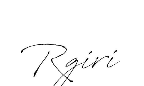 You should practise on your own different ways (Antro_Vectra) to write your name (Rgiri) in signature. don't let someone else do it for you. Rgiri signature style 6 images and pictures png