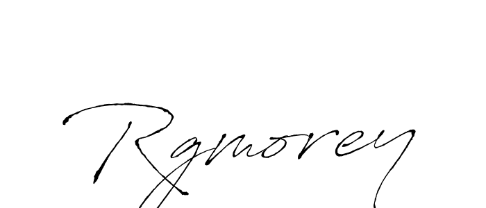 Create a beautiful signature design for name Rgmorey. With this signature (Antro_Vectra) fonts, you can make a handwritten signature for free. Rgmorey signature style 6 images and pictures png